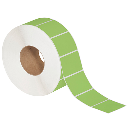 3 x 2" Green Thermal Transfer Labels